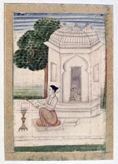Raga Prints: Bamgali Ragini, Ragamala Album, School of Rajasthan, 19th century