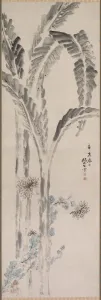 1801 1854 Prints: Banana Plant and Chrysanthemum (?)