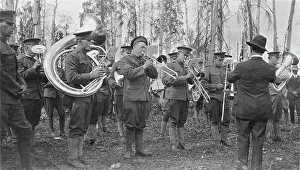 Brass Band Prints: Band concert, between c1900 and c1930. Creator: Unknown