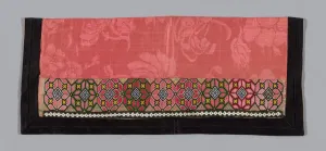 Swastika Prints: Band (for Womans Trousers), China, 1875 / 1900. Creator: Unknown