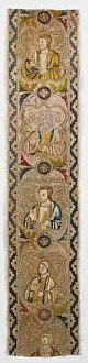 Florence Collection: Band from an Orphrey, Florence, 1360s. Creator: Unknown