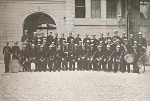 Beautiful Rio De Janeiro Gallery: The Band of the Rio Fire Brigade, 1914