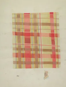 Joseph L Prints: Bandanna, c. 1937. Creator: Joseph L. Boyd