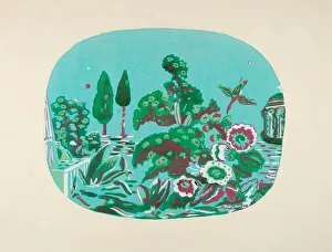 Bandbox Design, 1935 / 1942. Creator: Unknown
