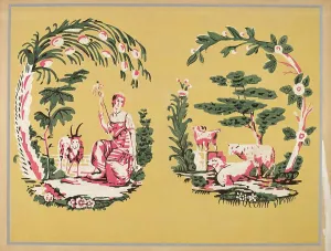 Bandbox Prints: Bandbox Design, c. 1936. Creator: Harold Merriam