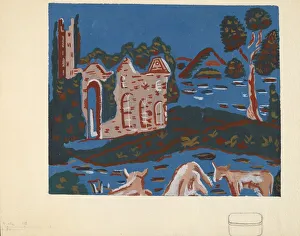 Bandbox Design, c. 1939. Creator: Unknown