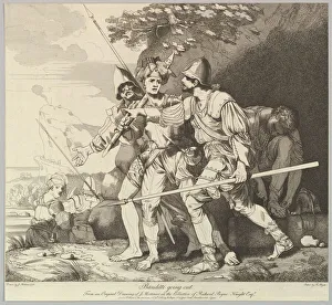 Blyth Collection: Banditti Going Out, November 9, 1780. Creator: Robert Blyth