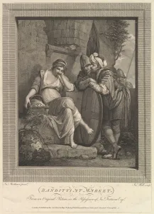 Mortimer Prints: Banditti at Market, November 9, 1780. Creator: John Hall