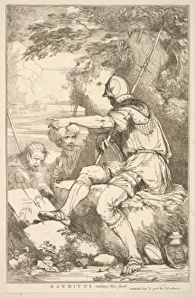 Banditti Taking His Post (from Fifteen Etchings Dedicated to Sir Joshua Reynol
