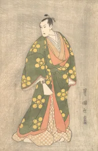 Toyokuni Prints: Bando Hikosaburo III in the Role of Sugawara no Michizane, ca. 1796