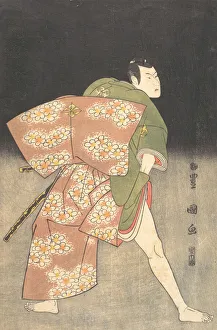 Bando Minosuke (Mitsugoro III) in the Role of a Young Samurai, 1796 Bando Minosuke (Mitsugoro III) in the Role of a Young Samurai, 1796