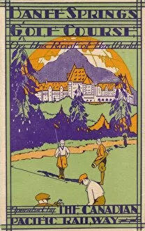 Banff Springs Golf Course, scorecard, c1925