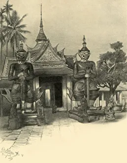 Buddhist Prints: Bangkok, Siam, 1898. Creator: Christian Wilhelm Allers