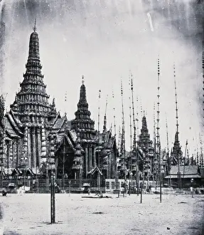 Thailand Southeast Asia Prints: Bangkok, Siam [Thailand], 1867, (1981). Creator: Unknown