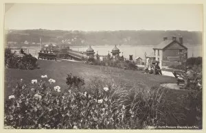 Bangor, Garth Pleasure Grounds and Pier, 1860/94. Creator: Francis Bedford