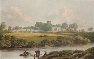 Bemrose And Sons Gallery: Bangor Is-y-Coed, Denbighshire, c1795. Artist: John Warwick Smith