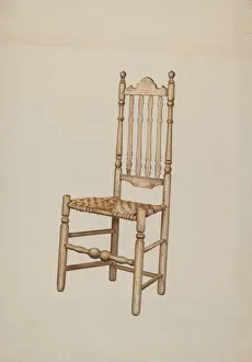 Henry Murphy Prints: Banister Back Chair, 1935 / 1942. Creator: Henry Murphy