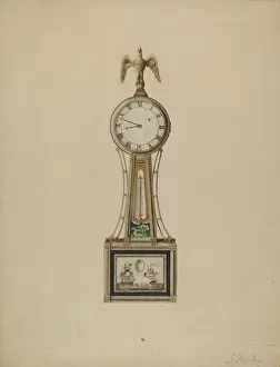 Banjo Clock, c. 1936. Creator: Nicholas Gorid