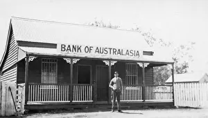 1925 Prints: Bank of Australasia, Cooyar - W.E. Perry, 1925. Creator: Jack Bain
