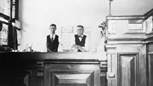 Employee Prints: Bank of Australasia, Ipswich, Queensland, 1926. Creator: Jack Bain