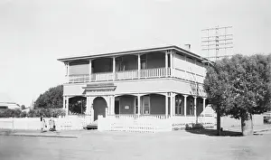 Bain Prints: Bank of Australasia, Roma, Queensland, 1944. Creator: Jack Bain
