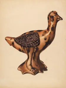 Novelty Prints: Bank, c. 1939. Creator: Aaron Fastovsky