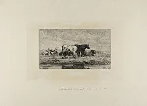 The Bank of Escaut, 1841. Creator: Carel Nicolaas Storm