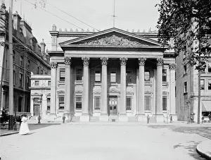 Pediment Prints: Bank of Montreal, between 1880 and 1901. Creator: Unknown