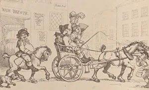 A Bankrupt Cart, or The Road to Ruin in the East!, November 5, 1799. November 5, 1799