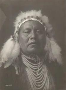 Apsaroke Prints: Banks, 1908. Creator: Edward Sheriff Curtis