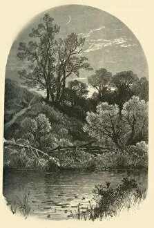 Banks of the Housatonic, at Pittsfield, 1874. Creator: Frederick William Quartley