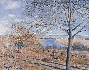 Alfred 1839 1899 Gallery: Banks of the Loing - Autumn Effect, 1881. Artist: Sisley, Alfred (1839-1899)