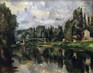 Marne Prints: The Banks of the Marne, 1888-1895. Artist: Paul Cezanne