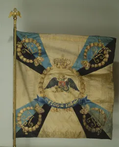 Grenadier Prints: Banner of the Life-Guards Grenadier Regiment, 1879. Artist: Flags, Banners and Standards