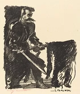 Bannerträger (Standard Bearer), 1915. Creator: Lovis Corinth