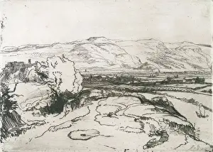 1826 Prints: Bannockburn from the Borestone, 1826. Creator: Andrew Geddes