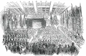 Banqueters Prints: Banquet given by the Mayor of Southampton to the Lord Mayor and Sheriffs of London
