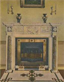 Banquet Hall Gallery: The Banquet Hall Mantel, 1946