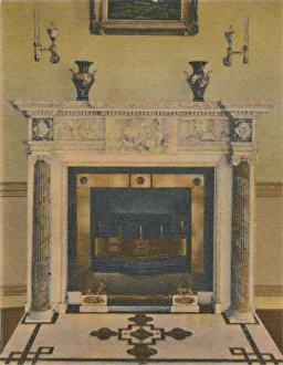 Banquet Hall Gallery: The Banquet Hall Mantel, 1946