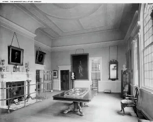 The Banquet hall at Mt. Vernon, between 1900 and 1920. Creator: Unknown
