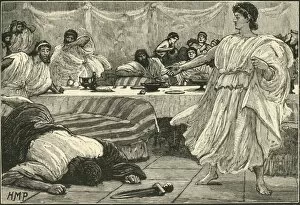 Assassinated Gallery: The Banquet of Philip, 1890. Creator: Unknown