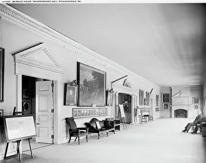 Banquet Room, Independence Hall, Philadelphia, Pa. c1904. Creator: Unknown