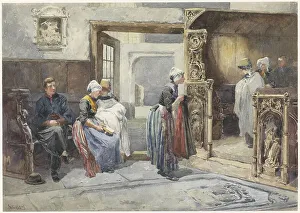 After baptism, 1841-1892. Creator: Johann Mari Henri ten Kate