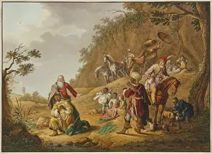 Turbans Prints: The Baptism of the Chamberlain of