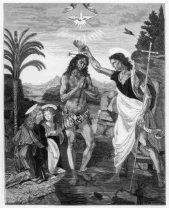 Baptising Gallery: The Baptism of Christ, 1472-1475 (1870)
