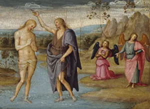 The Baptism of Christ, 1500 / 05. Creator: Perugino