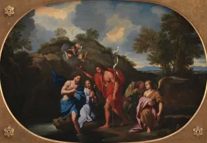 River Jordan Asia Prints: The Baptism of Christ, 1638-1694