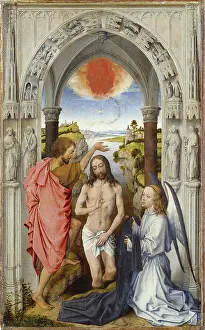 St John Prints: Baptism of Christ, c1510. Creator: Dutch Master