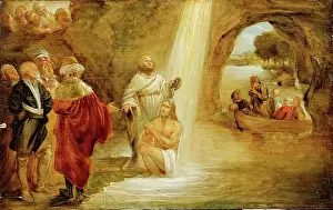 Aberdeen Art Gallery Museums Prints: The Baptism of Christ, mid 18th century. Creator: John Runciman