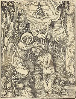 River Jordan Asia Prints: Baptism in Jordan. Creator: Hans Wechtlin the Elder